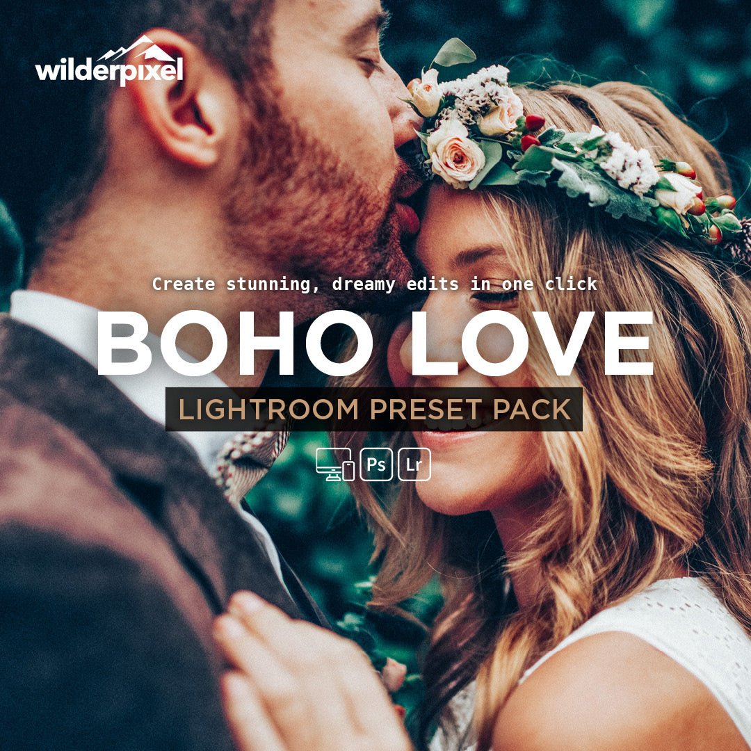 Boho Love Lightroom Presets – Warm, Earthy & Natural Edits - WilderPixel