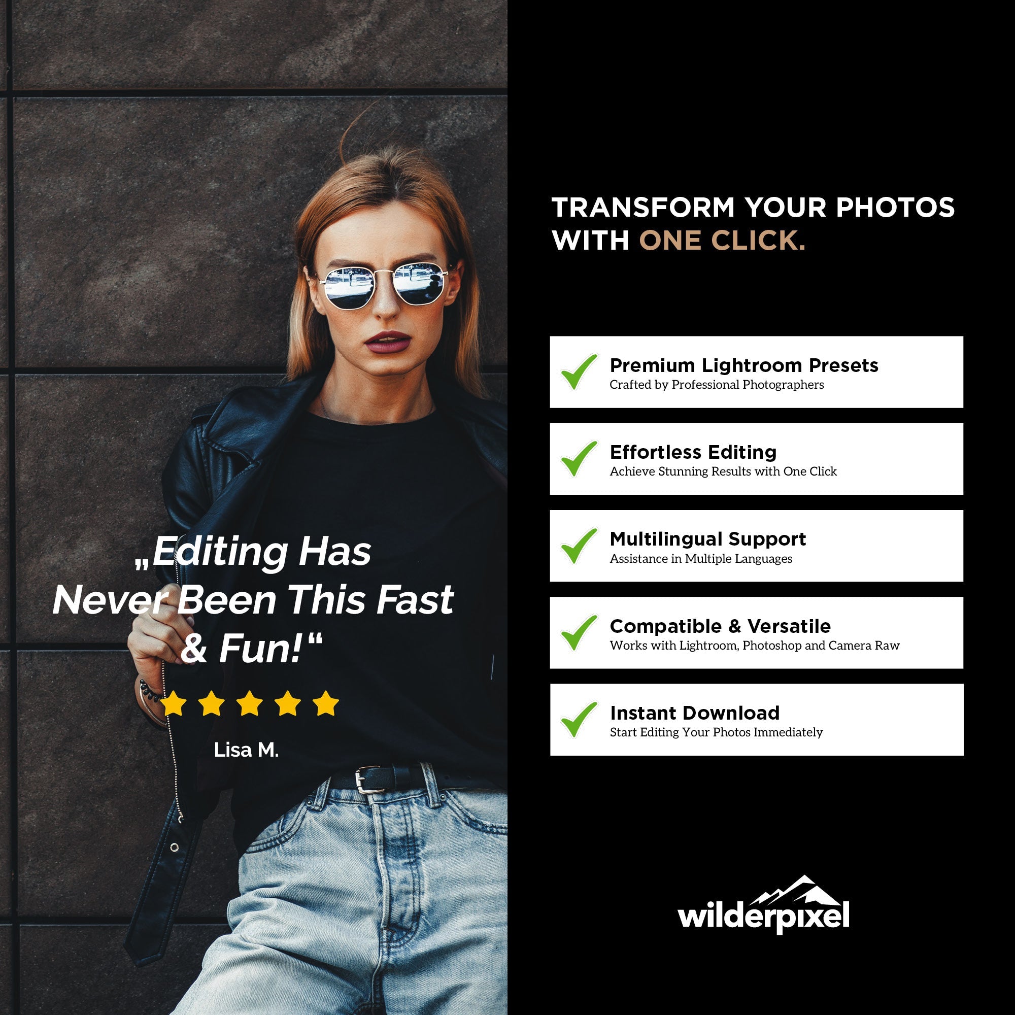 Dark Bundle - 40 Lightroom Presets - WilderPixel