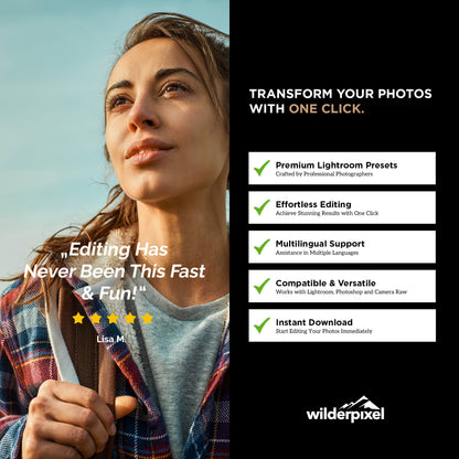 Dark Portrait Lightroom Presets – Deep Shadows & Dramatic Mood - WilderPixel