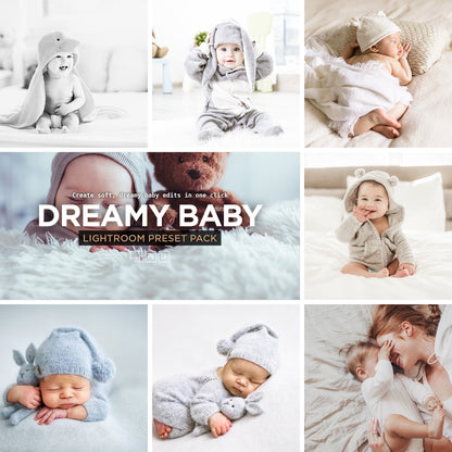 Dreamy Baby Lightroom Presets – Soft, Pastel & Warm Tones - WilderPixel