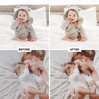 Dreamy Baby Lightroom Presets – Soft, Pastel & Warm Tones - WilderPixel