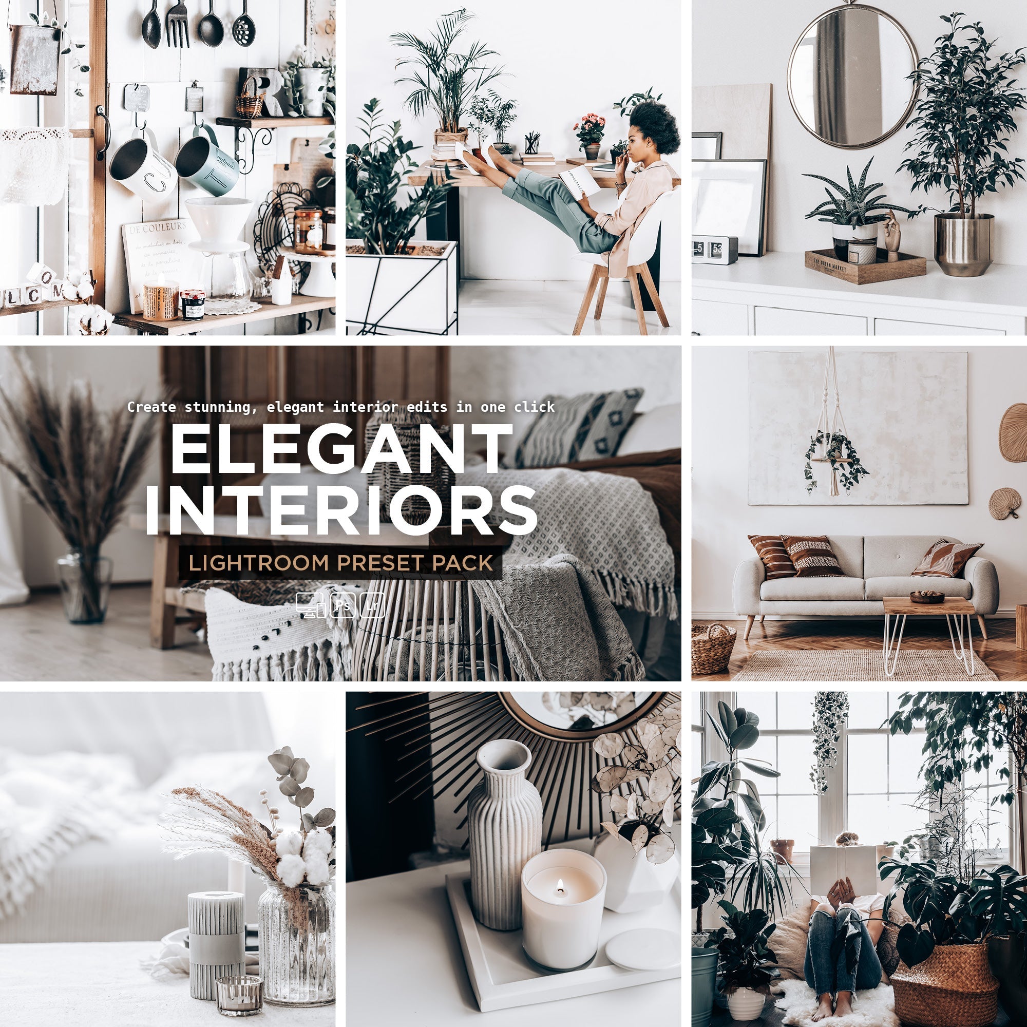 Elegant Interiors Lightroom Presets – Modern & Professional Edits - WilderPixel