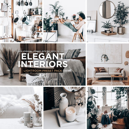 Elegant Interiors Lightroom Presets – Modern & Professional Edits - WilderPixel