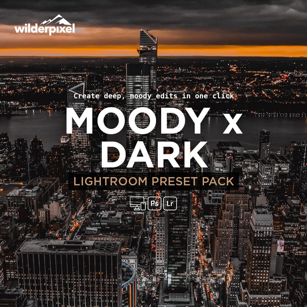 Moody x Dark I Lightroom Presets – Dramatic & Bold Urban Looks - WilderPixel