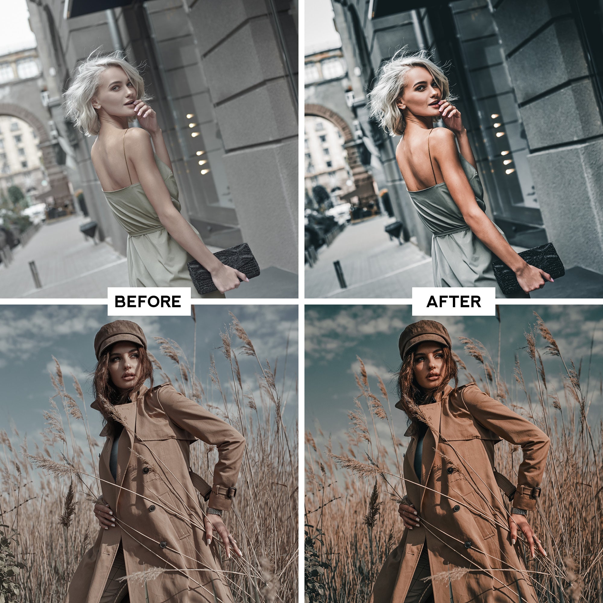 Moonlit Black Lightroom Presets – Moody & Cinematic Contrast - WilderPixel