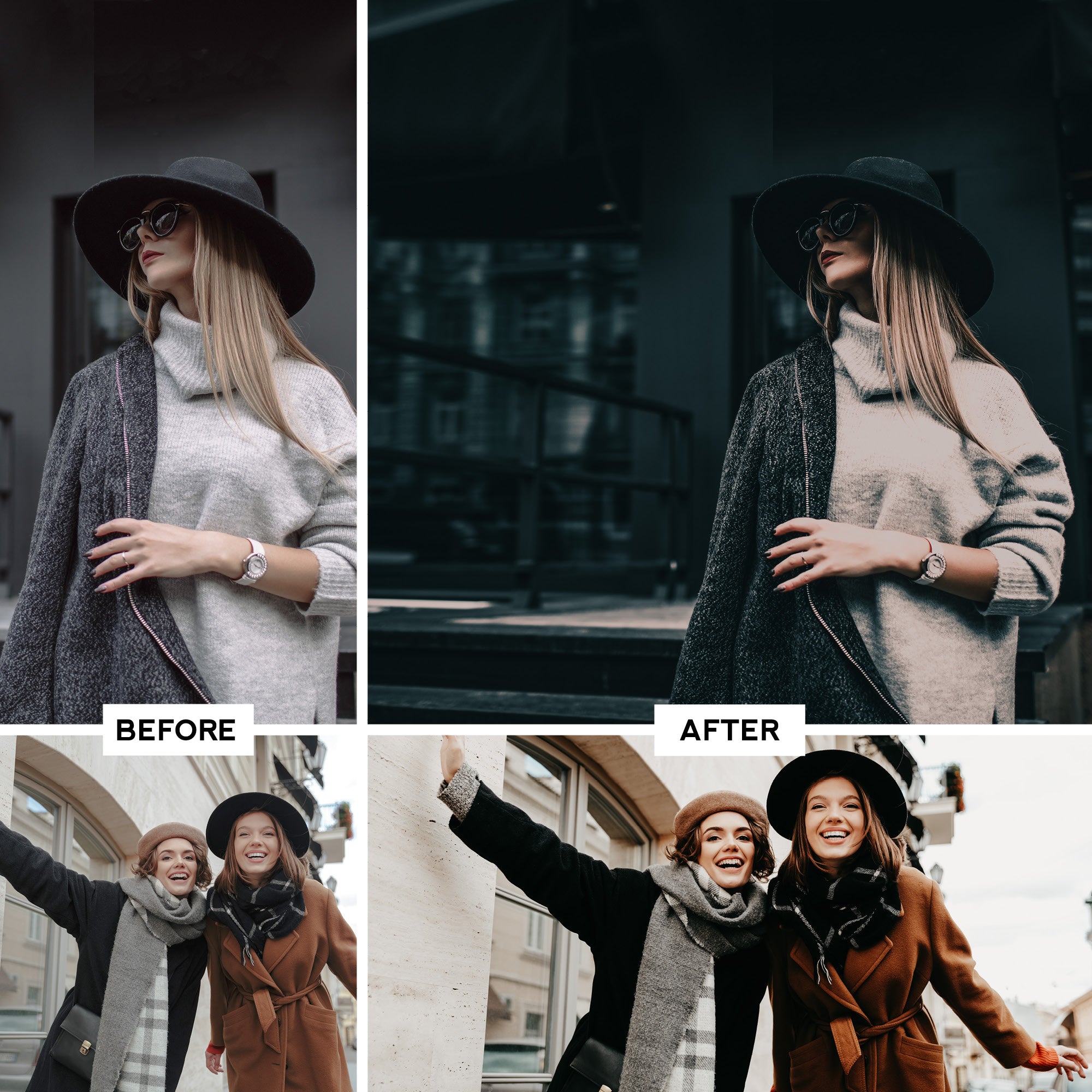 Moonlit Black Lightroom Presets – Moody & Cinematic Contrast - WilderPixel