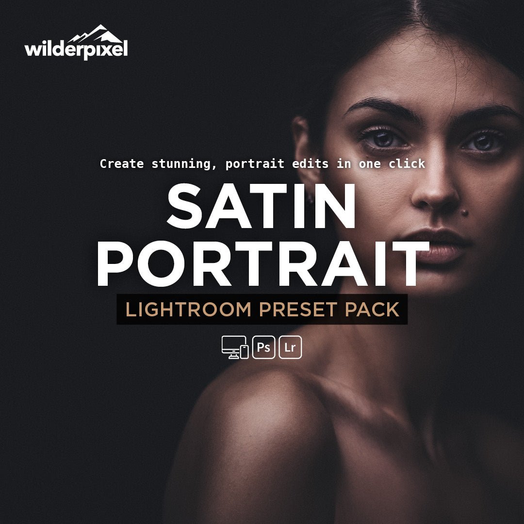 Satin Portrait Lightroom Presets – Soft & Elegant Skin Tones - WilderPixel