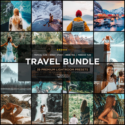 Travel Bundle - 39 Lightroom Presets - WilderPixel