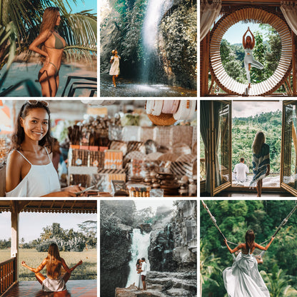 Tropical Glow Lightroom Presets – Sun - Kissed & Warm Tones - WilderPixel