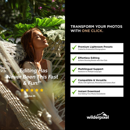 Tropical Haven Lightroom Presets – Lush & Vibrant Travel Edits - WilderPixel