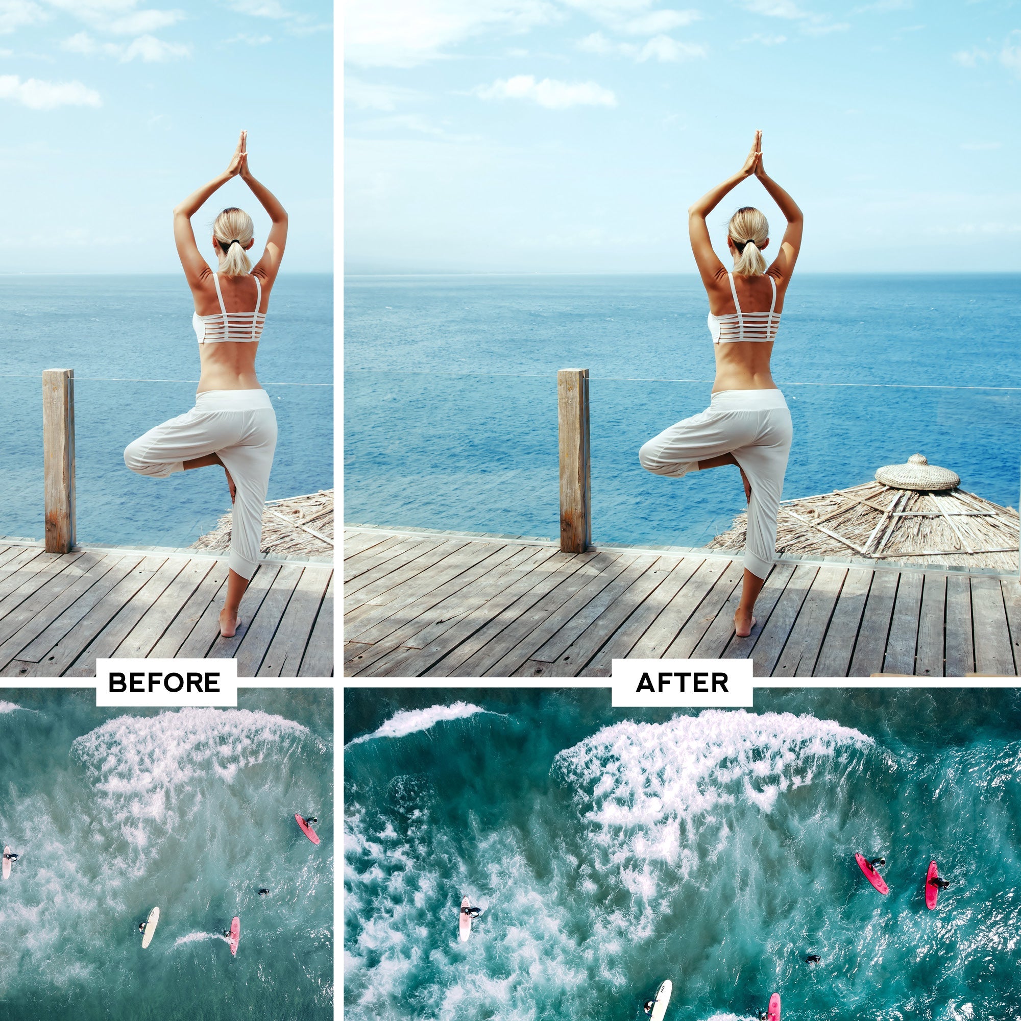 Tropical Haven Lightroom Presets – Lush & Vibrant Travel Edits - WilderPixel