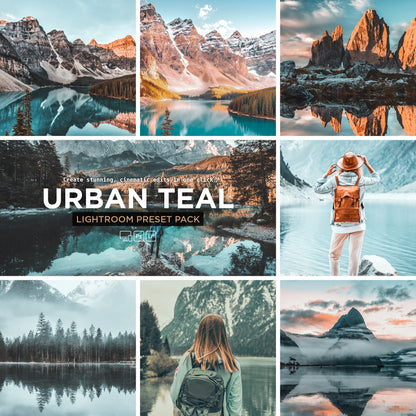 Urban Teal Lightroom Presets – Cinematic Teal & Orange Tones - WilderPixel